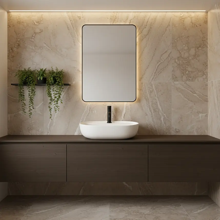 Умивальник Rea Aura 51 накладний 50.5x38.5 см white matt REA-U7340 - фото 3