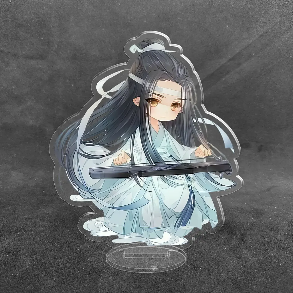 Акрилова колекційна фігурка Chibi Аніме: Mo Dao Zu Shi магістр диявольського культу Лань Ванцзі 10 см - фото 2