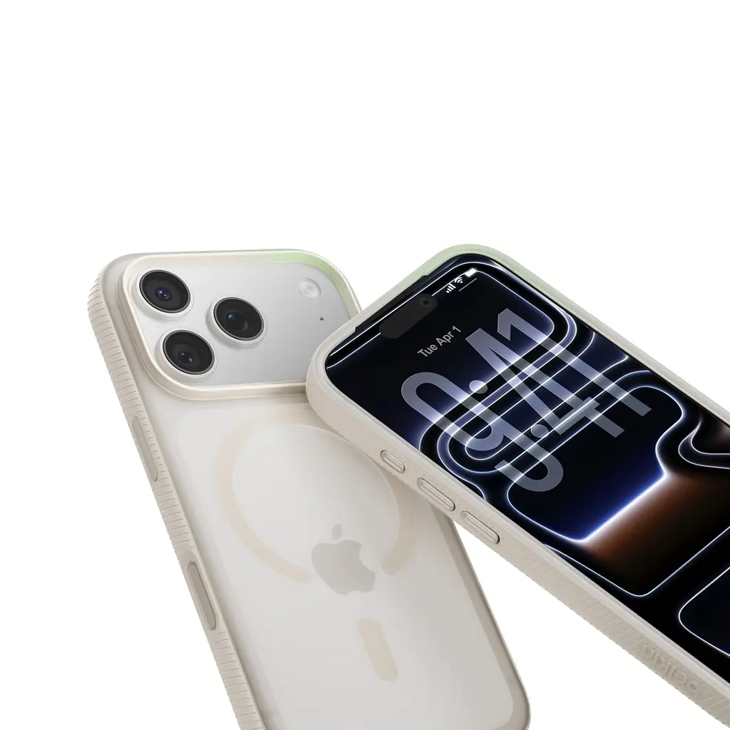 Чехол Belkin для iPhone 17 Pro, Magnetic Protective Grip, Sand teh0019352 - фото 3