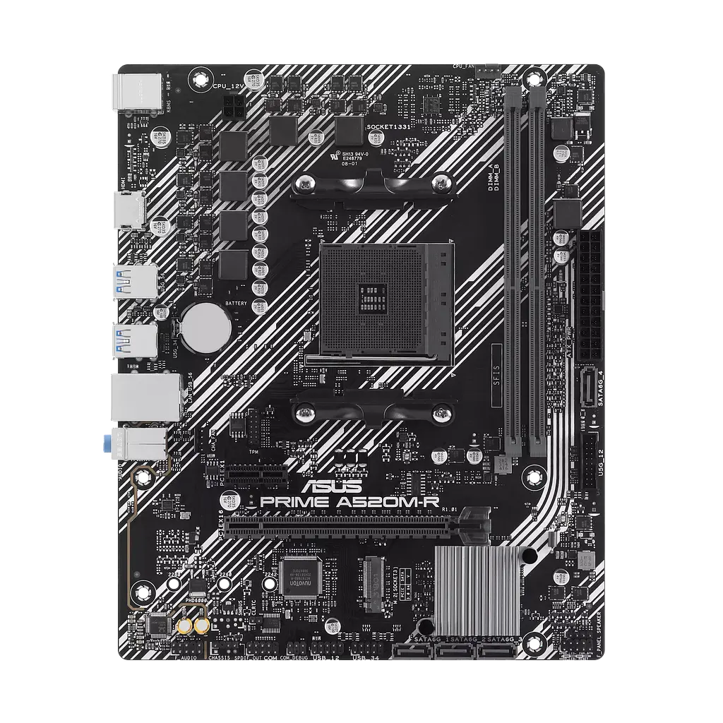 Материнська плата Asus A520M-R Prime Socket AM4 (PRIME A520M-R) - фото 5