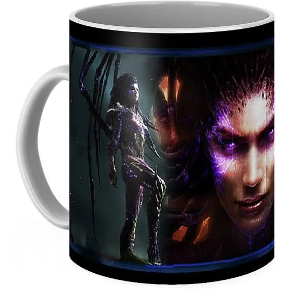 Кухоль GeekLand Старкрафт Starcraft Керріган 330 мл різнобарвний - фото 3