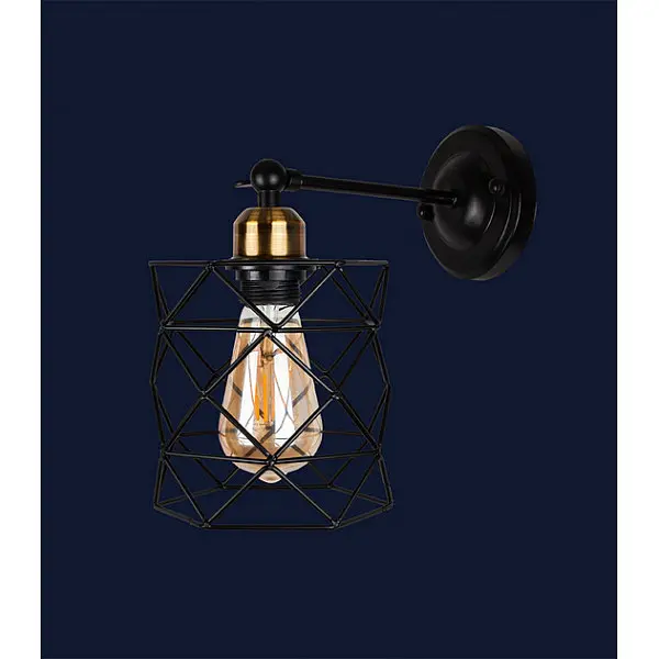Бра loft Levistella 756WPR105F-1 BK+BRONZE - фото 2