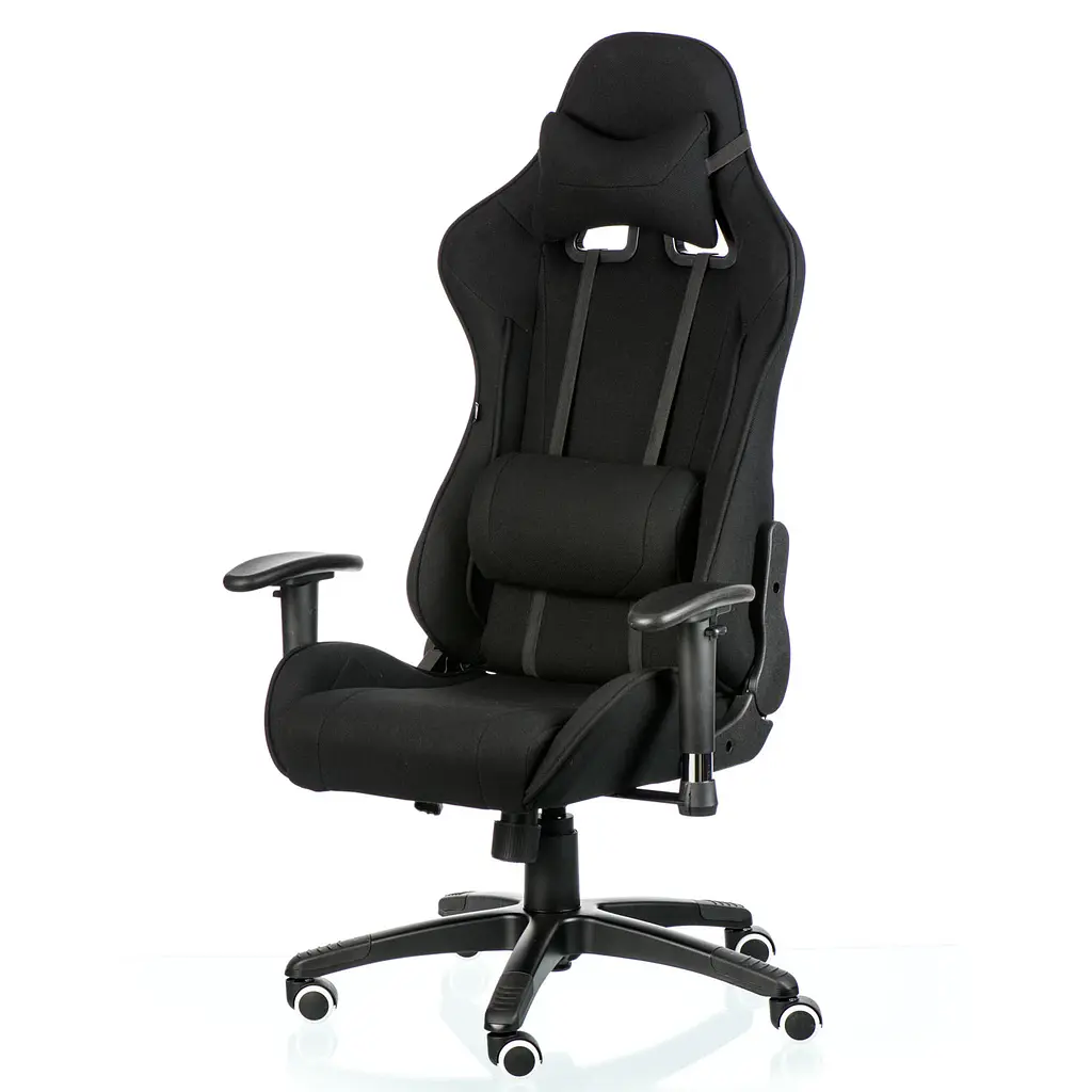 Крісло офісне Special4You ExtremeRace black fabric (E7757) - фото 2