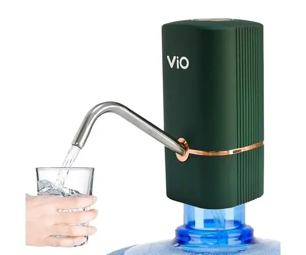 ViO E16 Soft touch, Електрична ЮСБ помпа для води, зелена - фото 5