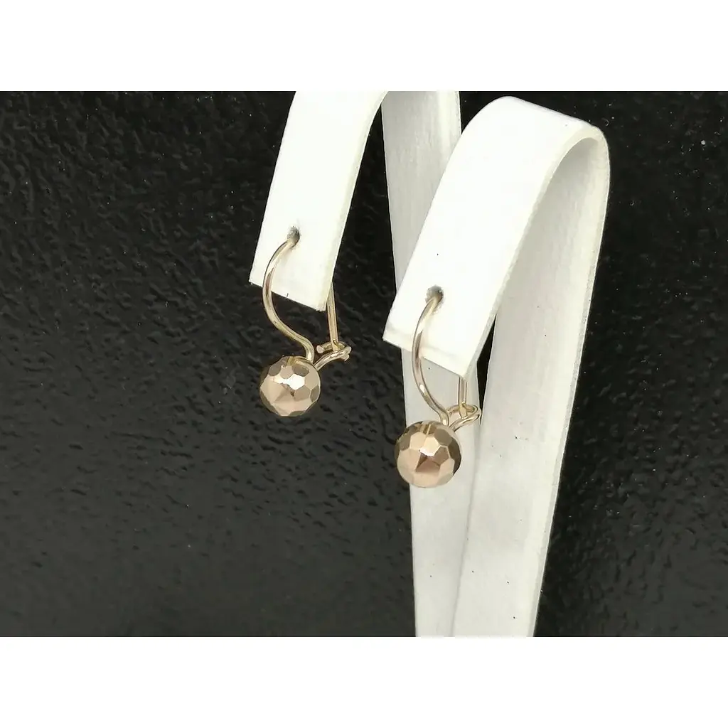 Золоті сережки Столична Ювелірна Фабрика Кулі. 106775 - фото 2