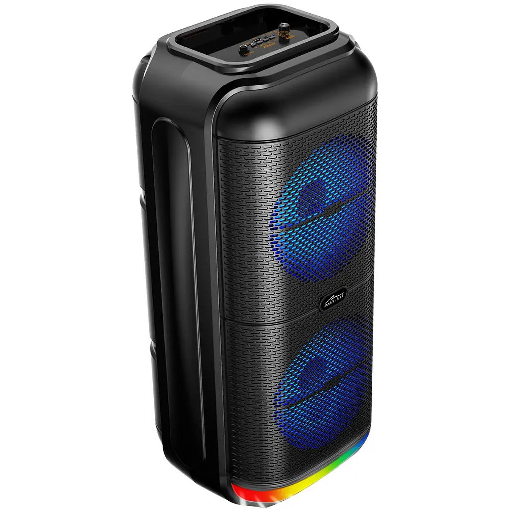 Акустична система 1.0 Media-Tech 50W, Bluetooth/FM/MP3/AUX/SD/USB/КАРАОКЕ/LED, чорна - фото 2