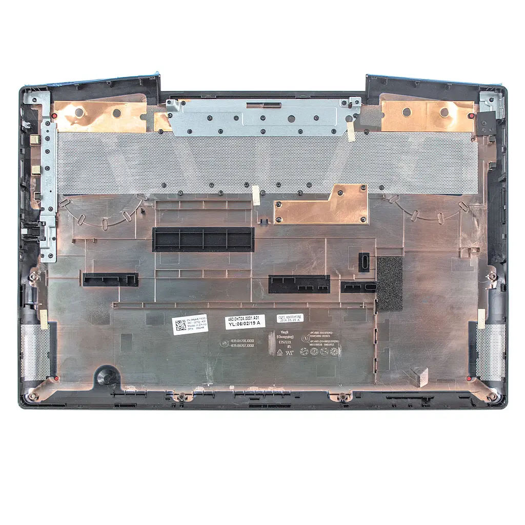 Корпус нижня кришка для Dell G3 15 3590 P89F Series, (Black/Red, Type-C, 099JHR, піддон, D Cover) - фото 2
