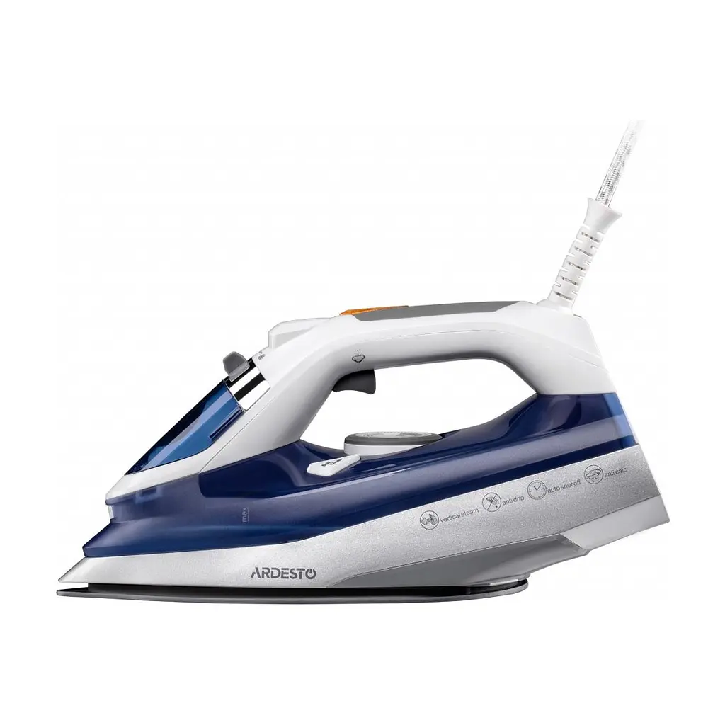 Праска ARDESTO IR-C2232-BL /2200Вт /320мл/пар/ самоочищення/антикапля /кера (IR-C2232-BL) - фото 2