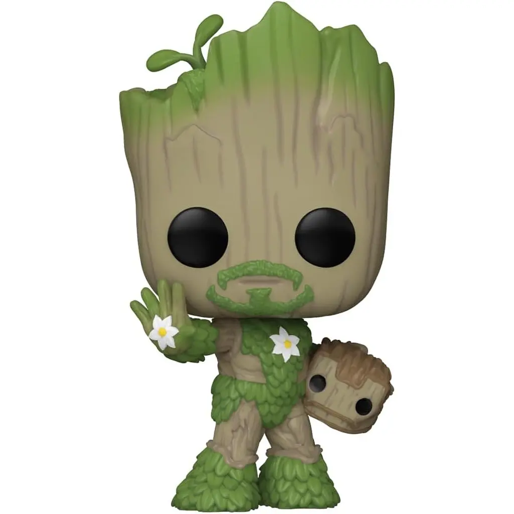 Фігурка Funko Pop Марвел Грут Залізна Людина We are Groot Groot As Iron Man 10 см FP WG GAM 1393 - фото 2