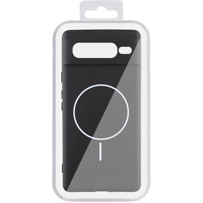 Чохол Silicone Cover Lakshmi Full Camera (AA) with MagFit для Google Pixel 7 Pro Чорний / Black - фото 4