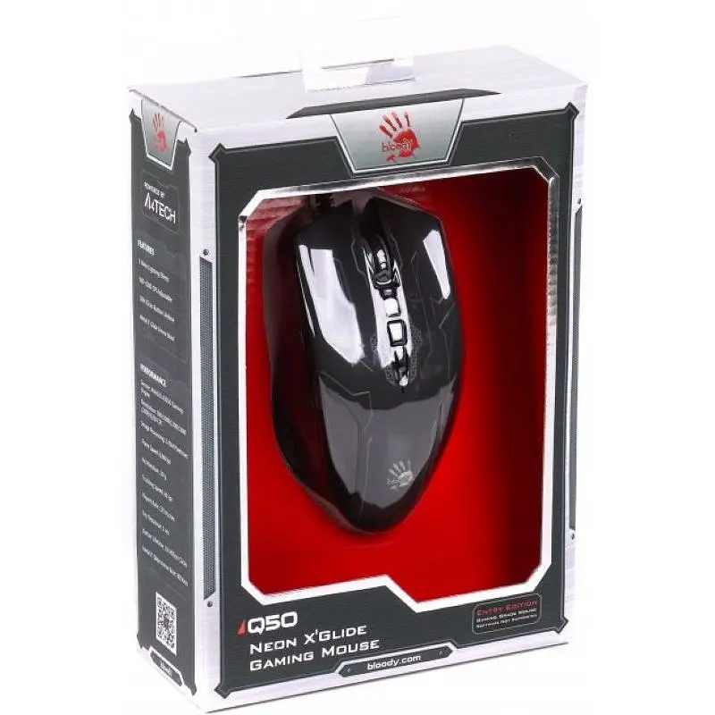 Миша ігрова A4-Tech Bloody Q50 Bloody Battlefield - фото 4