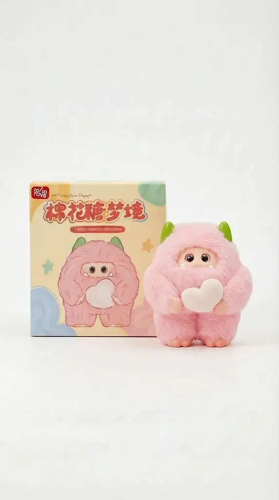 М'яка колекційна іграшка з кільцем GIGGLE MONSTER серія Солодкі мрії (blind box) V1 10_10 Art.GM9981021