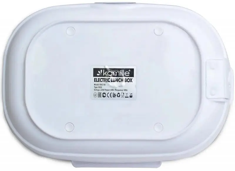 Ланч-бокс Snack з підігрівом (220V) Kamille 16.5х15х20 см kuh0007585 - фото 7