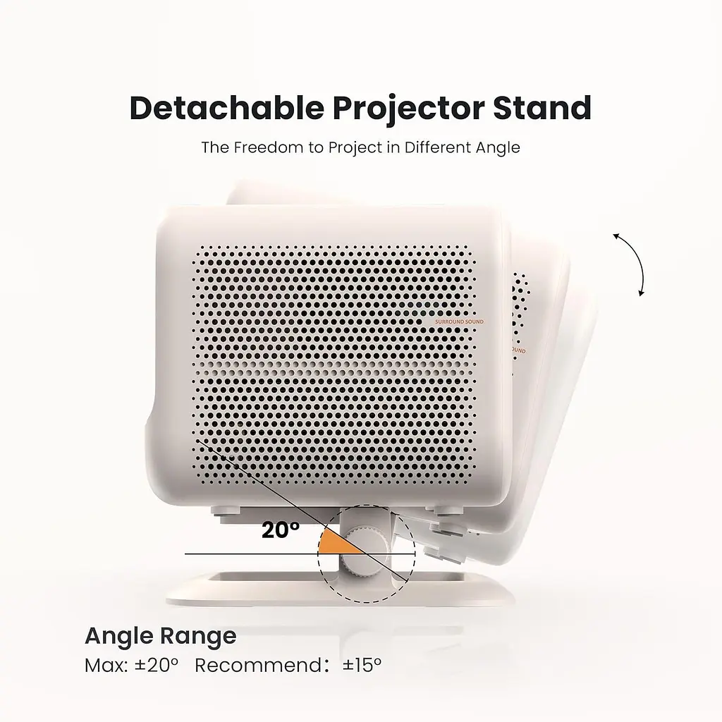 Мультимедийный проектор Yaber L2 Plus (Yaber-L2-Plus) [155714] - фото 9