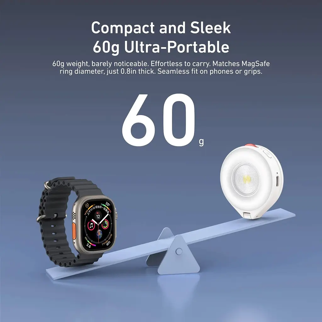 Накамерне світло Telesin P5-BGD-17 MagSafe 2500-6500К [167258] - фото 10