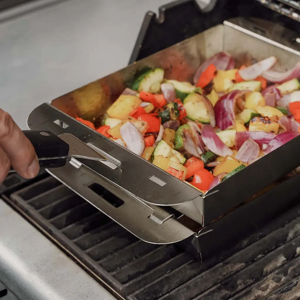 Набор вок-корзинок для гриля SANTOS, нержавеющая сталь, (237253) - фото 6