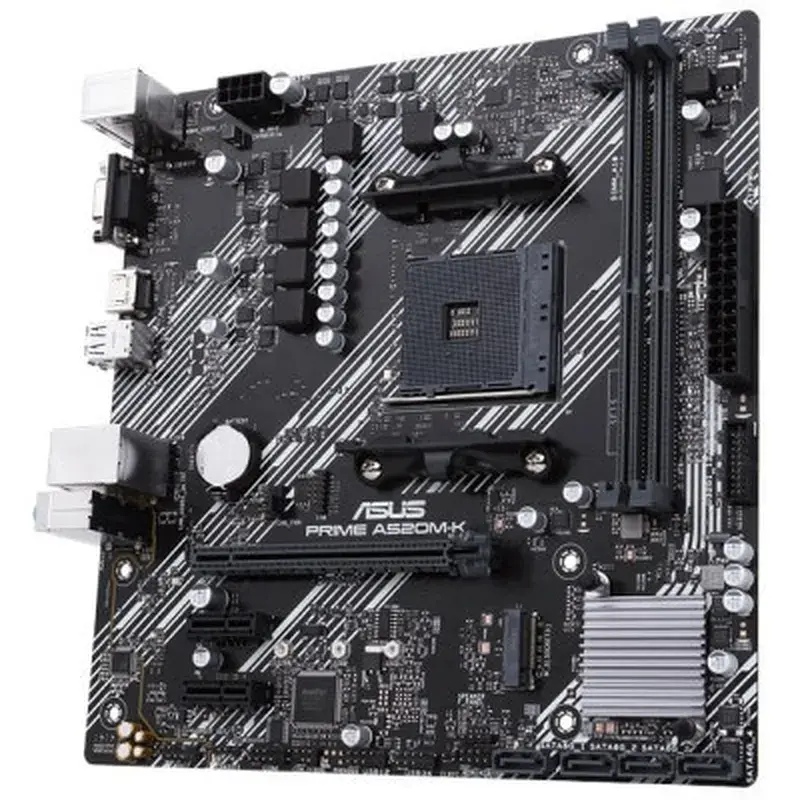 Материнська плата ASUS PRIME A520M-K - фото 4