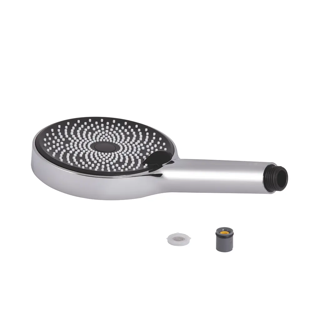 Ручний душ Qtap Rucni D 130 мм круглий QTRUC125CRM45952 Chrome, Хром - фото 3