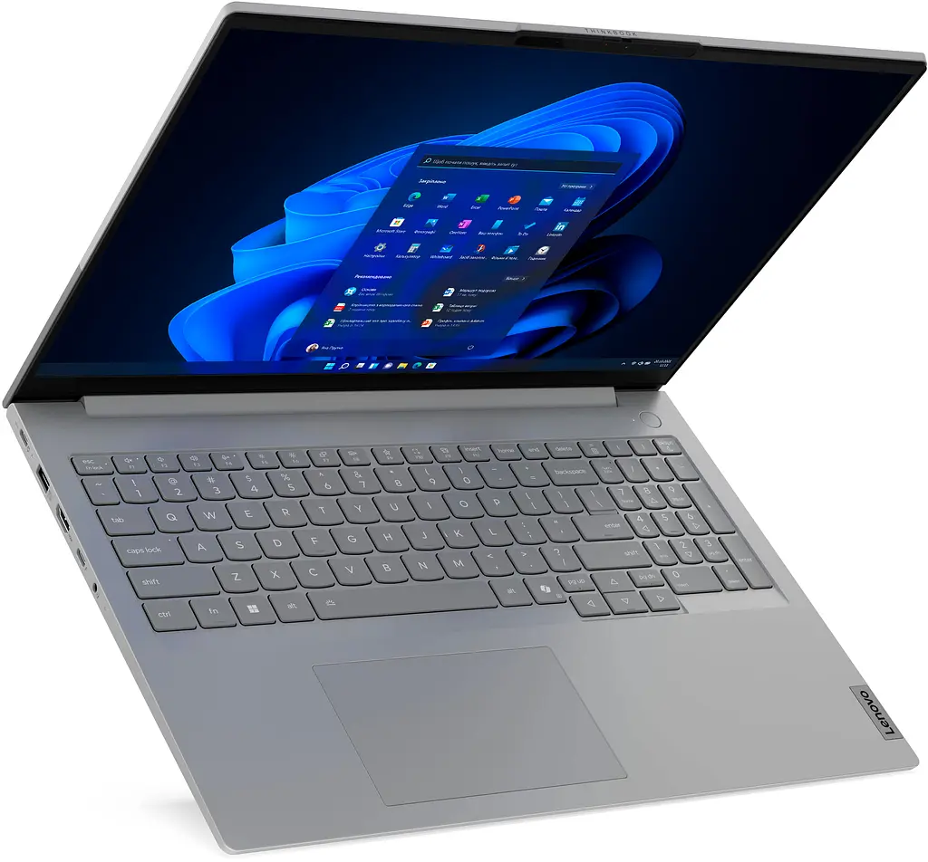 Ноутбук Lenovo ThinkBook 16 G8 IRL (21SH008PRA), 16 дюймів WUXGA / Intel Core 7 240H 16 ГБ / 512 ГБ SSD / Windows 11 Pro / Arctic Gray - фото 7