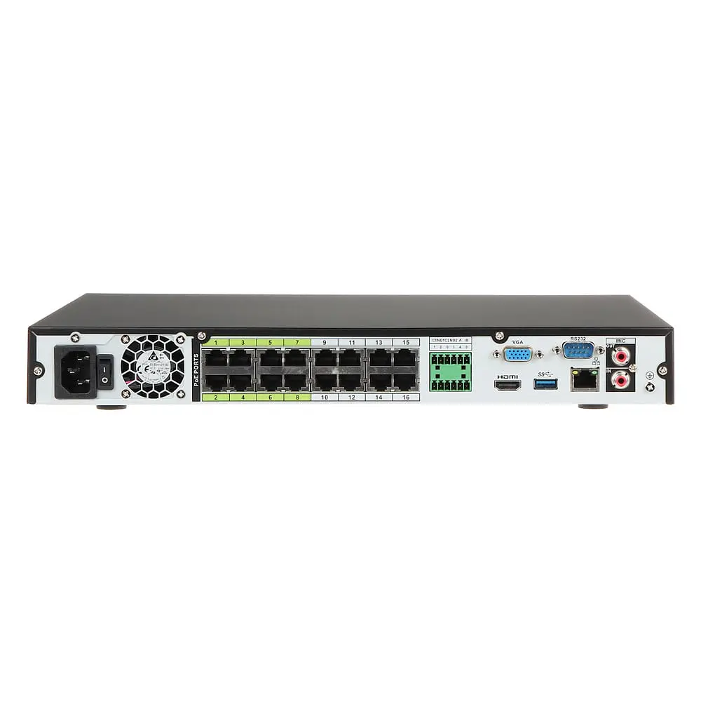 Відеореєстратор DHI-NVR5216P-16P-I Dahua (99-00000055) - фото 4