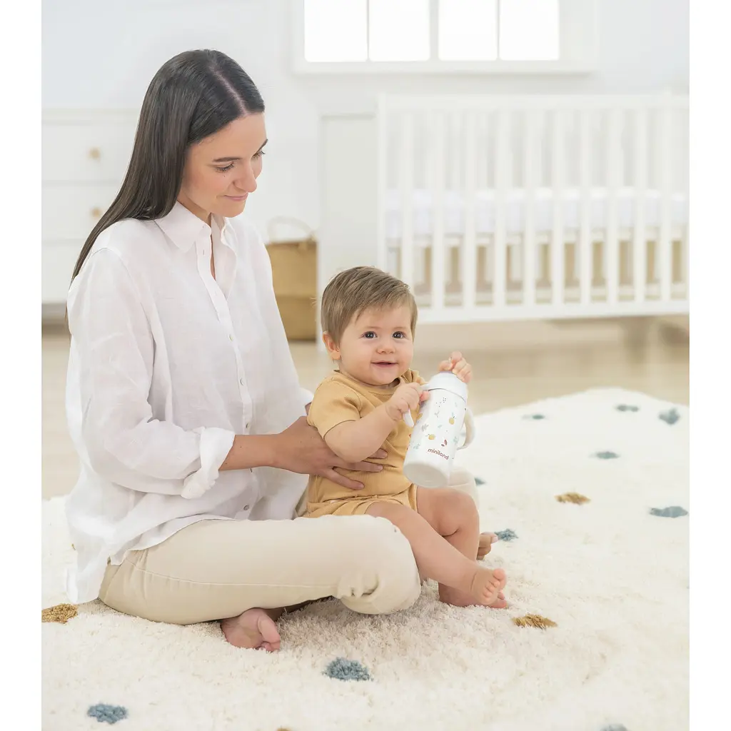 Термопоїльник Miniland Thermobaby Valencia з соскою 240 мл (89590) - фото 7