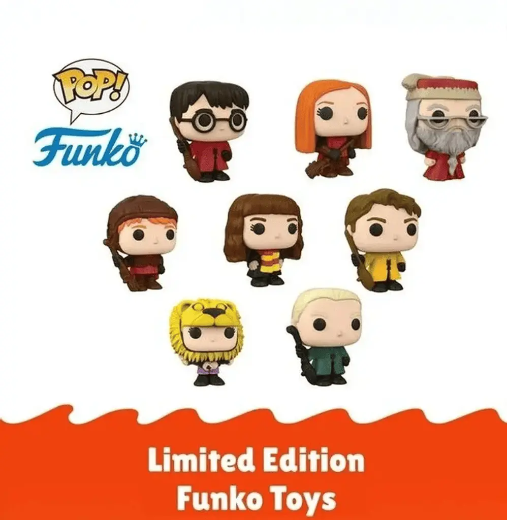 Шоколадні яйця Kinder Joy Funko Harry Potter 24шт × 20г - фото 5