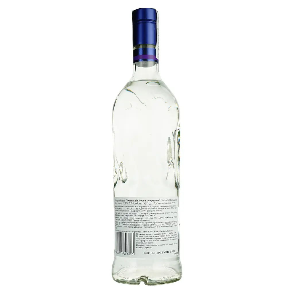 Водка Finlandia Blackcurrant 37.5% 1 л (590063) - фото 2