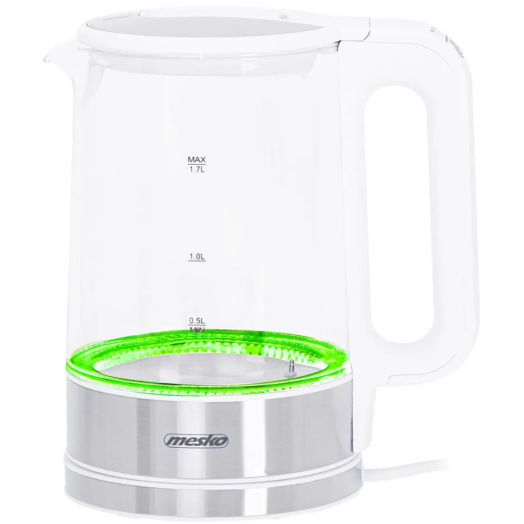 Электрочайник Mesko MS 1301 white 1850-2200Вт 1.7л - фото 2