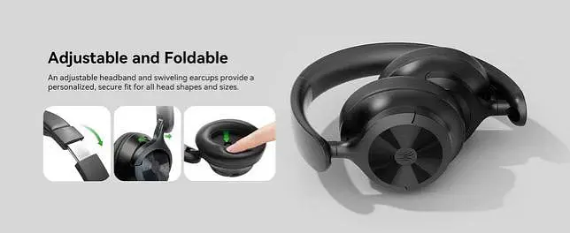 Бездротові накладні навушники OneOdio A85 Pro Bluetooth 6.0 - фото 14