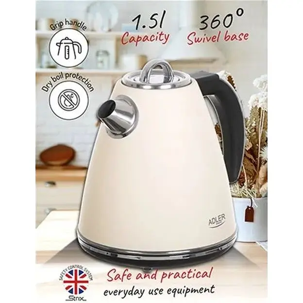 Чайник электрический Adler AD 1343 1.5 л - фото 7