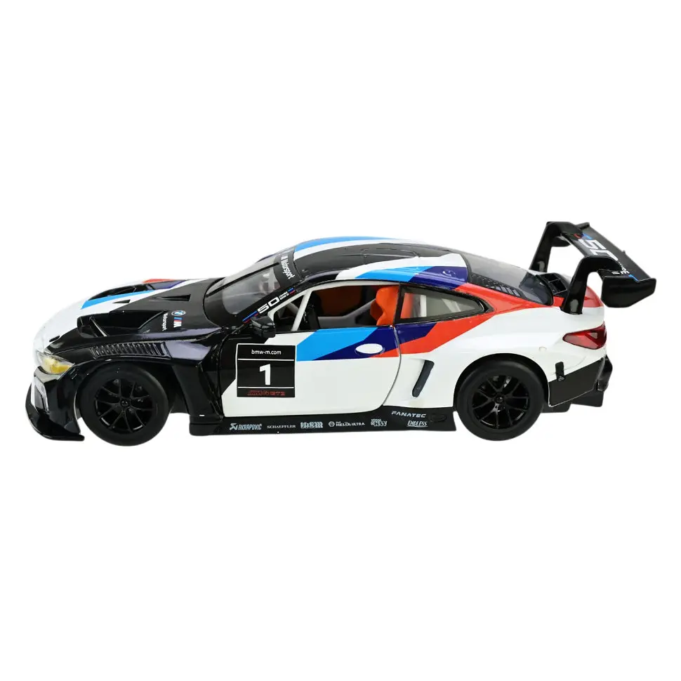 Колекційна машинка BMW M4 GT3 68282A(W) масштаб 1:24 - фото 3