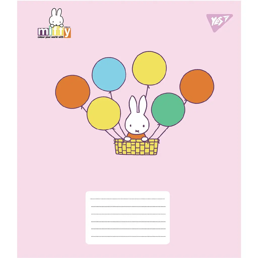 Набор тетрадей Yes Miffy Playfull A5 в клетку 18 листов 25 шт. (767634) - фото 4