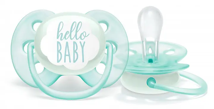 Пустушка Philips Avent Ultra Soft для хлопчика 0-6 місяців , 2 шт. (SCF222/01) - фото 4