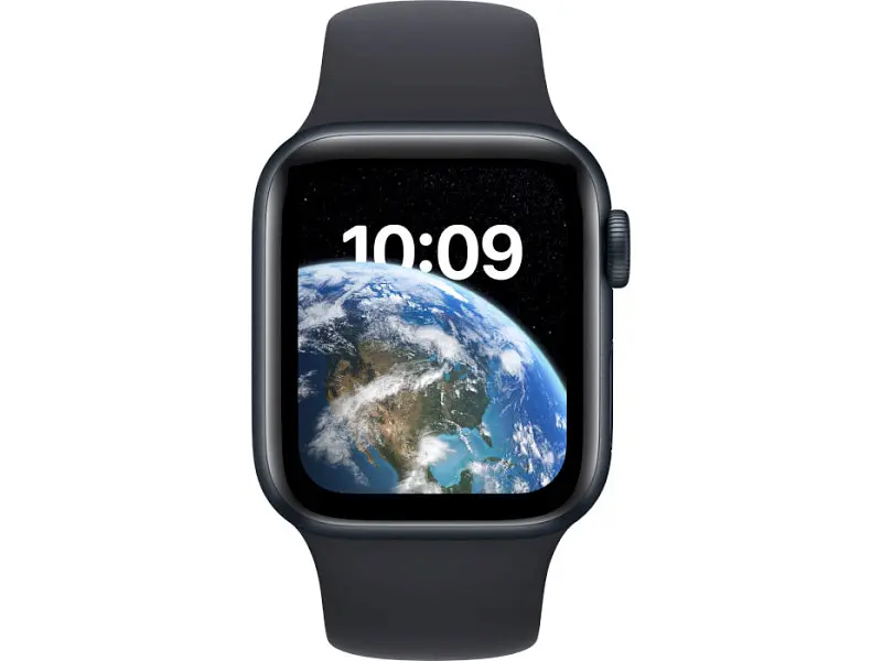Смарт-годинник Apple Watch SE 2 GPS 40mm Midnight Aluminium Case with Midnight Sport Band S/M (MR9X3) - фото 2