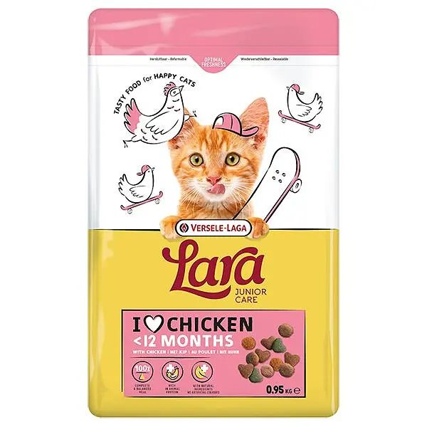 Сухий корм преміум-класу для кошенят Lara Junior Care ЛАРА ДЖУНІОР 950 г
