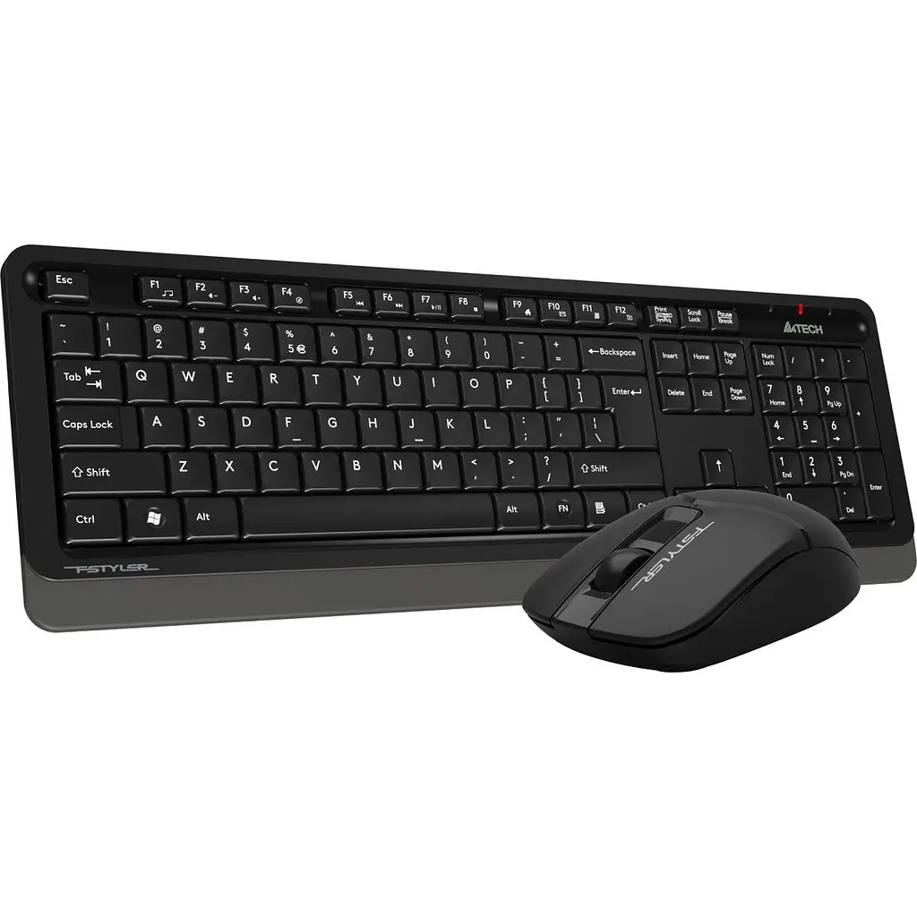 Комплект (клавіатура + миша) A4Tech Fstyler FG1012S Wireless Black [124706] - фото 4