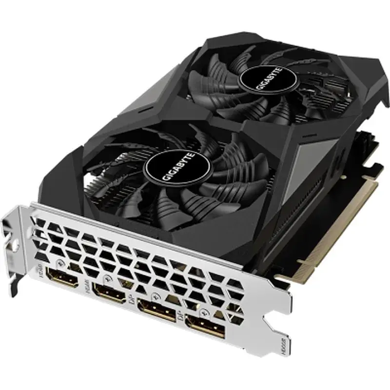 Відеокарта GIGABYTE GeForce RTX3050 6Gb WINDFORCE OC V2 (GV-N3050WF2OCV2-6GD) - фото 4