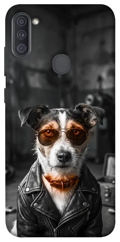 TPU чохол Demsky Jack rassel для Samsung Galaxy A11