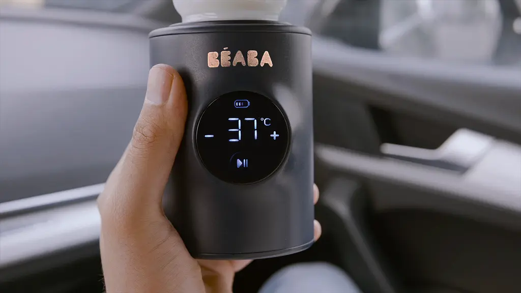 Подогреватель детских бутылочек Beaba Milk Nomad портативный синий - фото 5