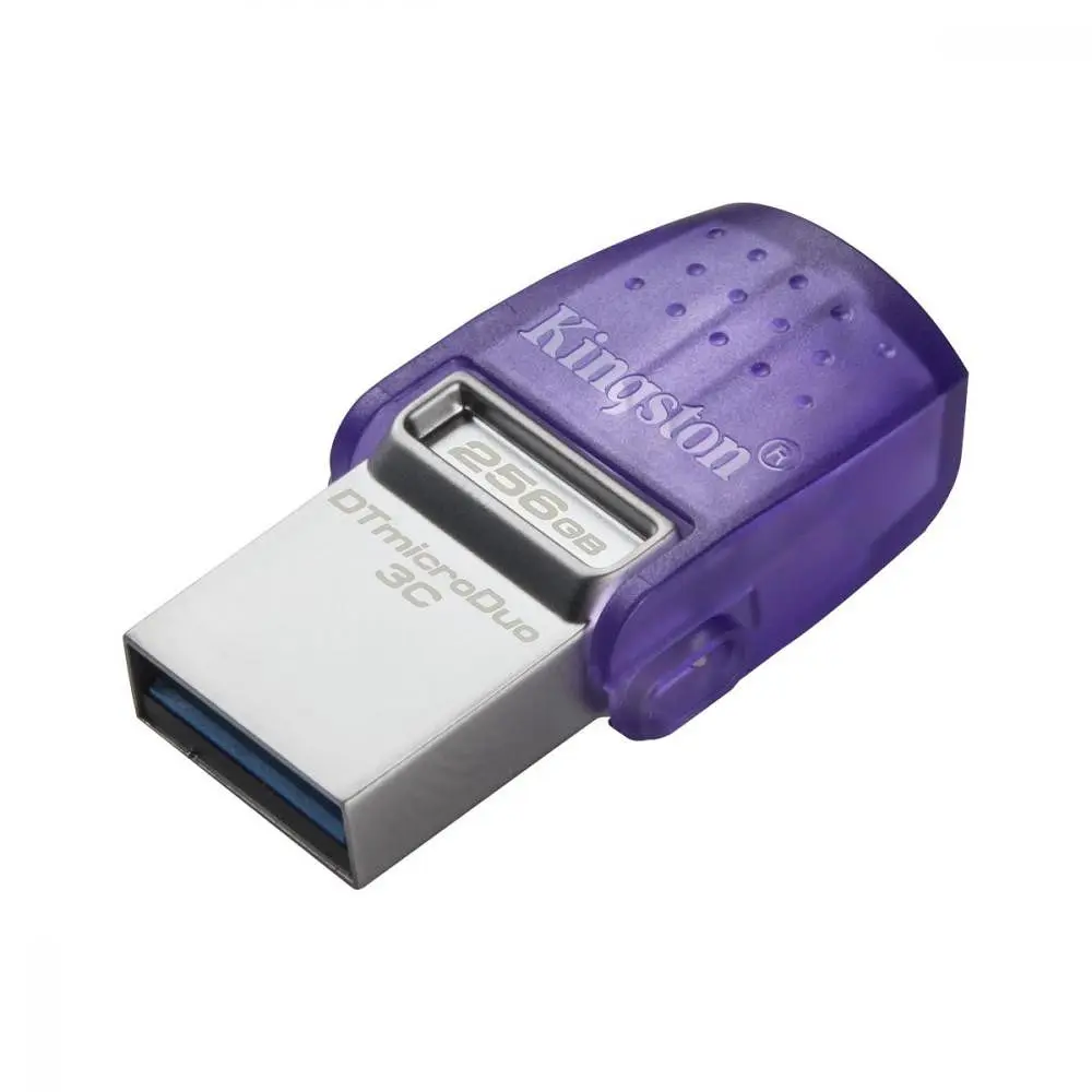Флешка Kingston 256 GB DataTraveler microDuo 3C (DTDUO3CG3/256GB) - фото 7