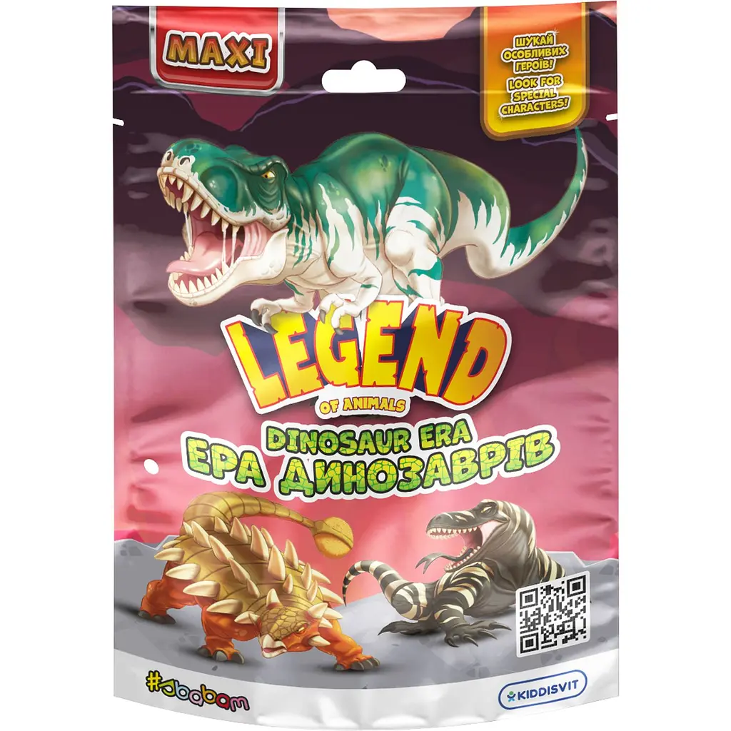 Стретч-іграшка у вигляді тварини #sbabam Ера динозаврів дисплей 8 шт. (23/CN25-CDU) - фото 3