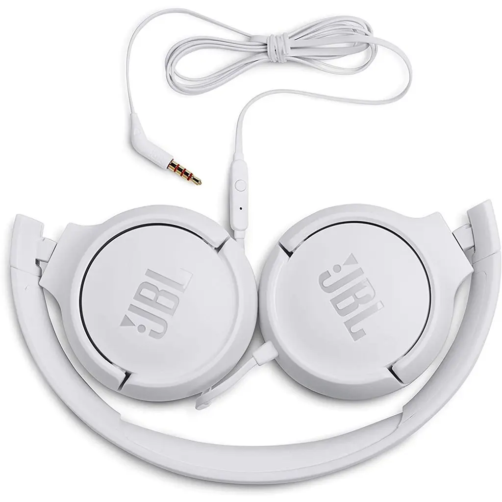 Накладні навушники JBL Tune 500 White - фото 3