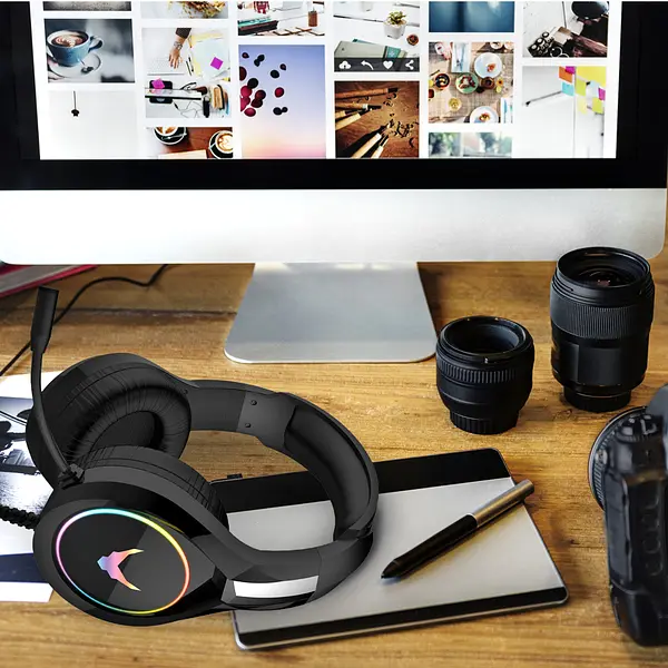 Гарнитура Varr Headset VH-6060 LED RGB Backlight (VH6060B) - фото 14