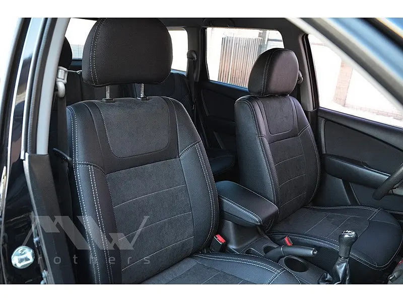 Авточохли модельні MW Brothers для Mitsubishi Outlander c 2003 - фото 3