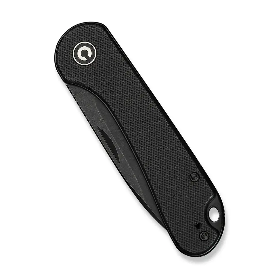Ніж Civivi Elementum Slip Joint, Black G10, Darkwash (C18062AJ-1) - фото 4