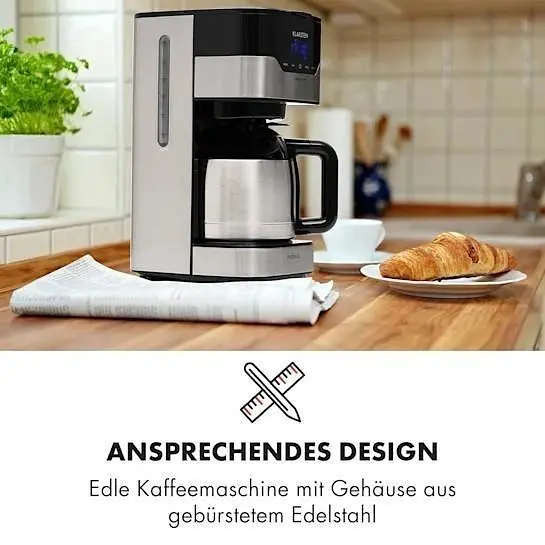 Кофеварка Klarstein Arabica EasyTouch Control (10032772) - фото 2