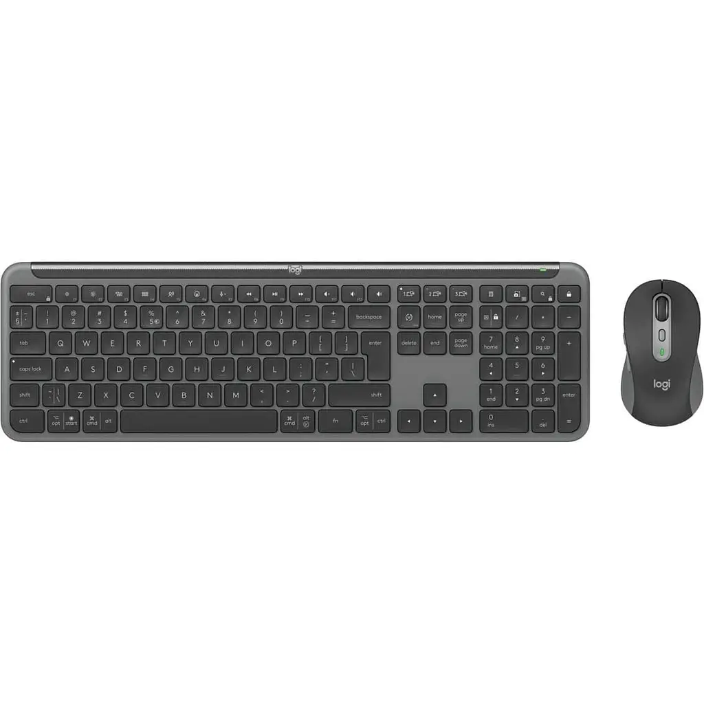 Комплект (Клавіатура та миша) Logitech Signature MK950 Slim Combo for Business Graphite UA (920-012508) - фото 2