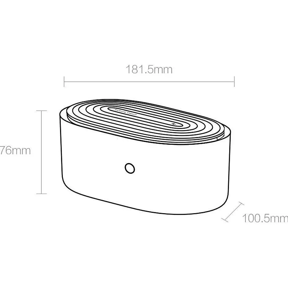 Ультразвуковий очищувач XiaoZe Household Ultrasonic Cleaner (DX-C9-001) [146296] - фото 9
