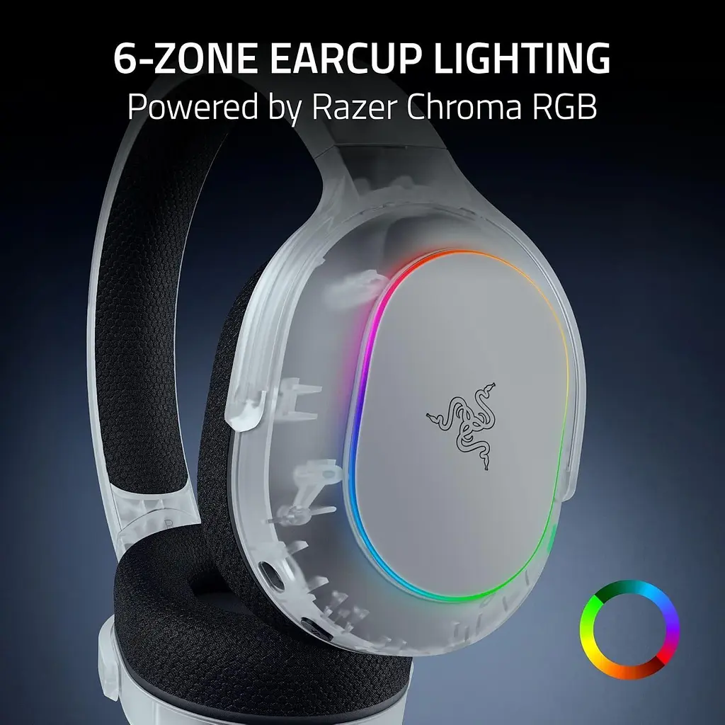 Ігрові навушники Razer Barracuda X Chroma Phantom White (RZ04-05220400-R3M1) [157536] - фото 12