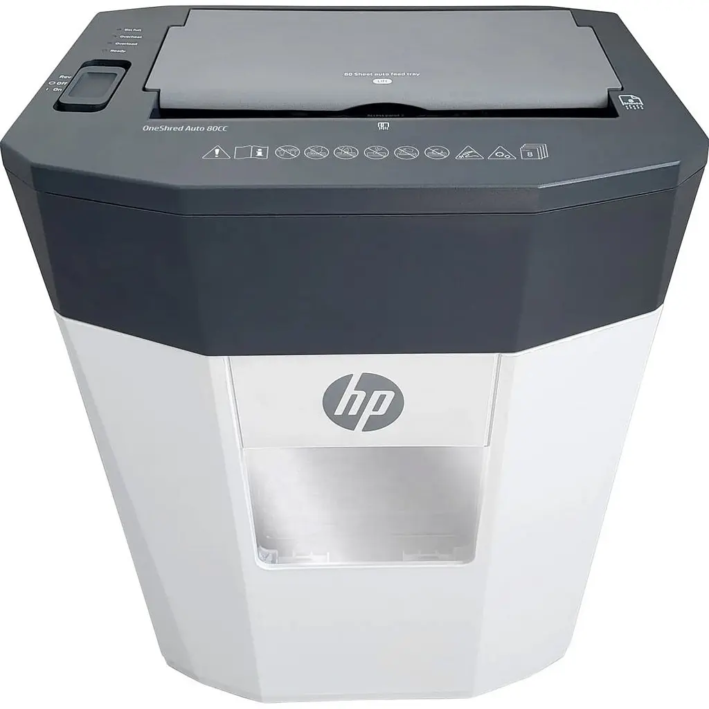 Шредер HP OneShred Auto 80CC 4.3x12 White (2817) - фото 4